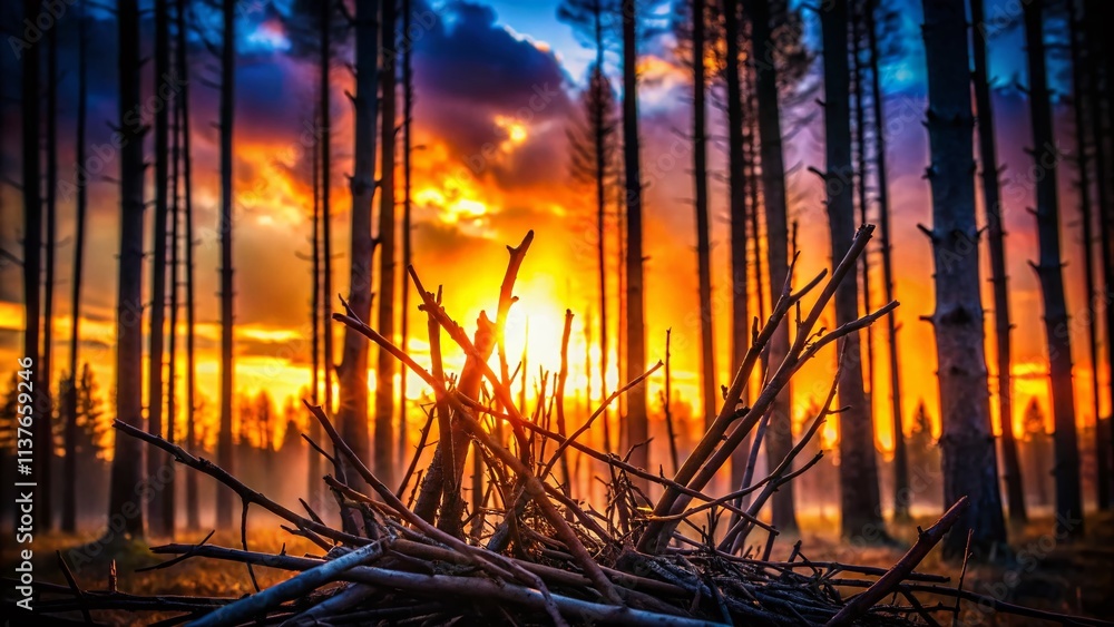Silhouette Photography: Sticks & Branches, Forest Line Up, Dark Nature, Mystical Woodland, Tree Branches Silhouette Silhouette Photography: Sticks & Branches, Forest Line Up, Dark Nature, Mystical Woodland, Tree Branches Silhouette