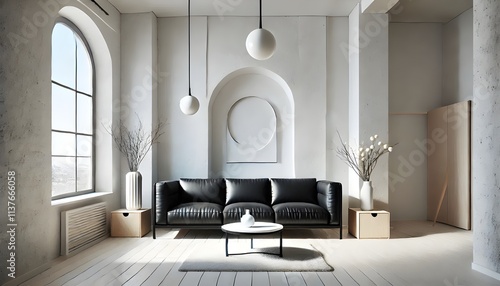 Luxurious Lounge with Moroccan Inspired Arches