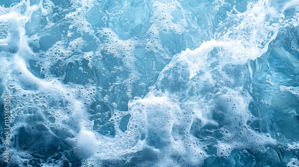 Light blue water texture with ripples and waves background Light blue water texture with ripples and waves background