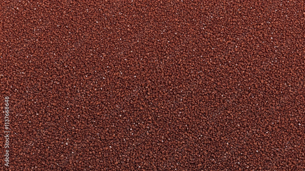Closeup View of Fine Brown Granular Material Closeup View of Fine Brown Granular Material