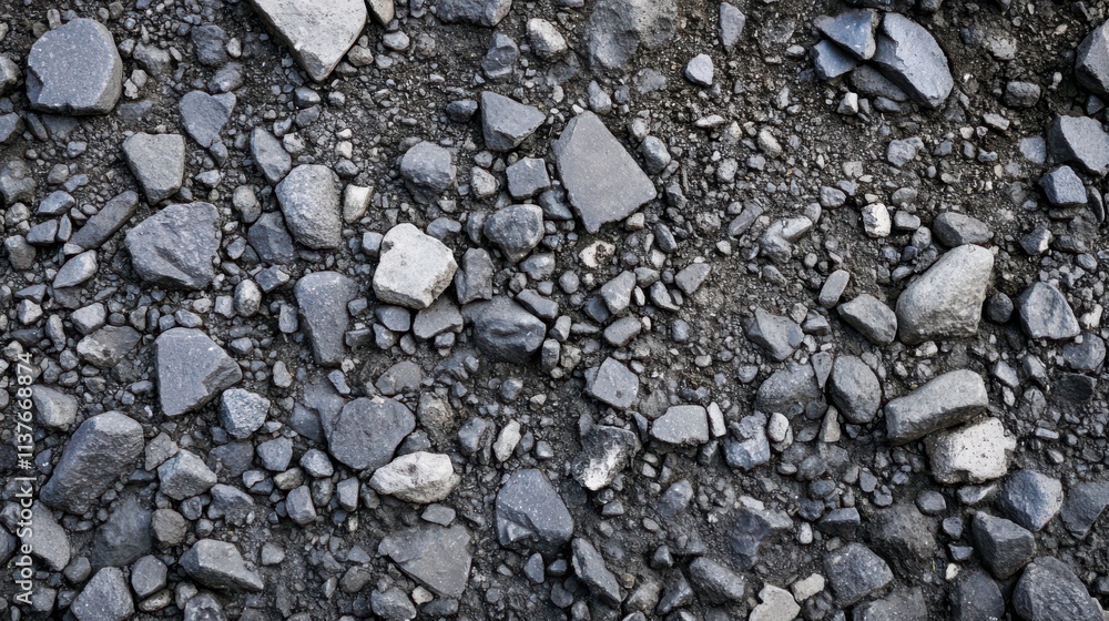Detailed Gray Stone Aggregate Texture Pattern Detailed Gray Stone Aggregate Texture Pattern
