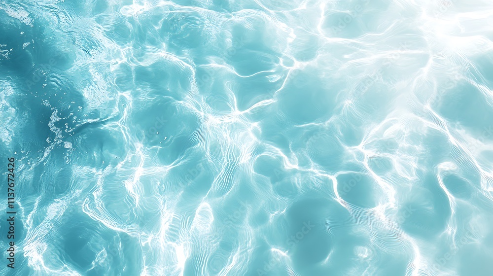 Light blue water texture with gentle ripples brig abstract background Light blue water texture with gentle ripples brig abstract background