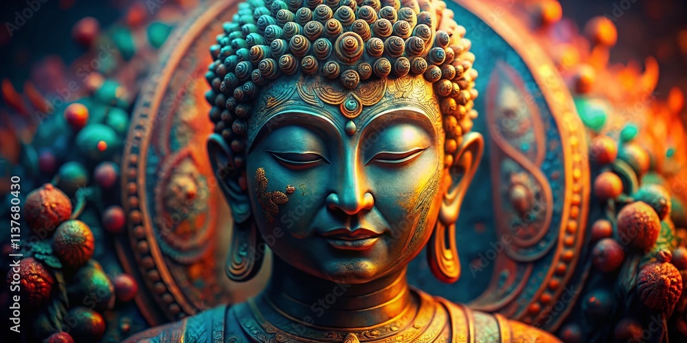 Macro Photography: Modern Digital Buddha Statues, Close-up Details, Intricate Carvings, Peaceful Serenity, Asian Art, Spiritual Iconography, Buddhist Sculpture, Religious Art, Detailed Texture Macro Photography: Modern Digital Buddha Statues, Close-up Details, Intricate Carvings, Peaceful Serenity, Asian Art, Spiritual Iconography, Buddhist Sculpture, Religious Art, Detailed Texture