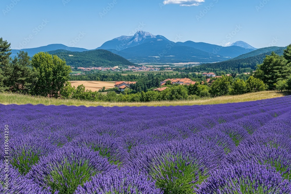 Fototapeta premium Capri - Italy. Beautiful simple AI generated image