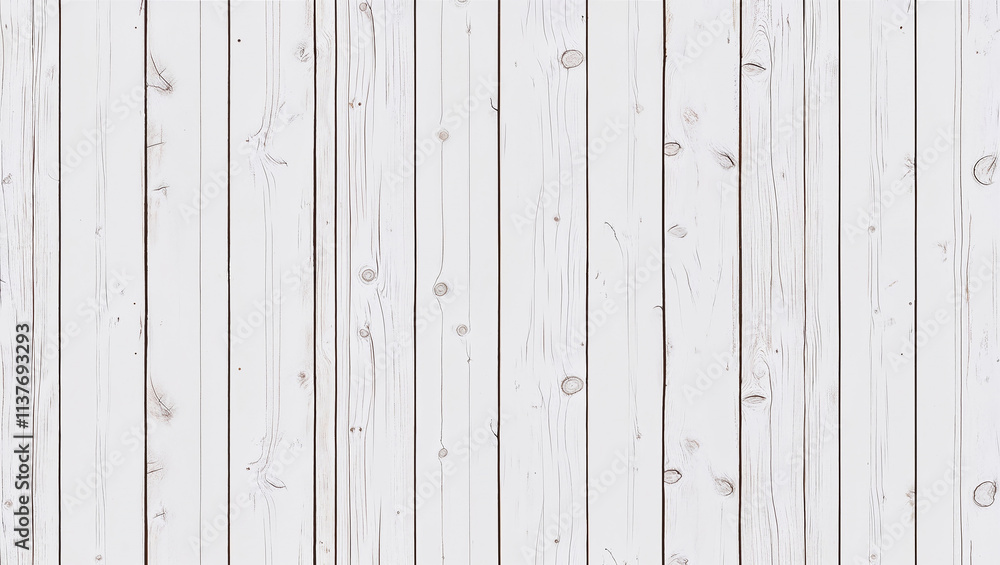 White wooden planks forming rustic background texture White wooden planks forming rustic background texture