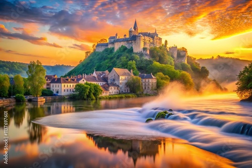 Surreal Dordogne River: Castillon-la-Bataille Dreamscape - Ethereal Photography