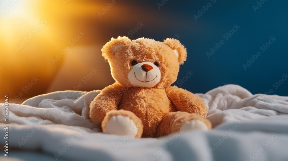 Teddy Bear Comfort. Generative AI Teddy Bear Comfort. Generative AI