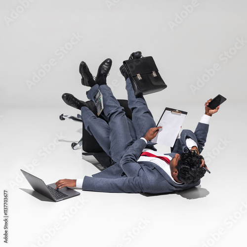Bilde på lerret Work pressure and chaotic office environments