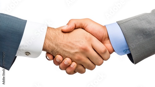 Business deal negotiation office setting handshake moment professional environment close-up view trust building concept