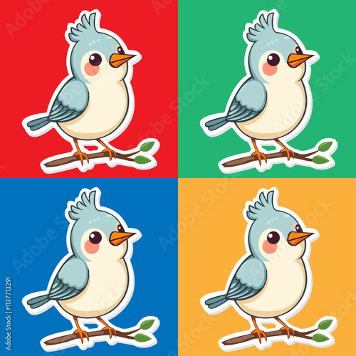 bird cartoon animation sticker cute photo