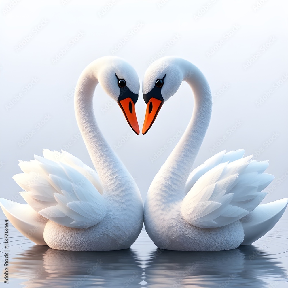 Fototapeta premium Harmonious Elegance in Shapes