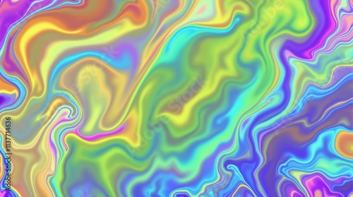 Psychedelic abstract colorful background