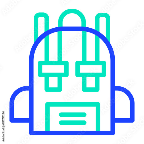 Bagpack Vector Icon Design Illustration