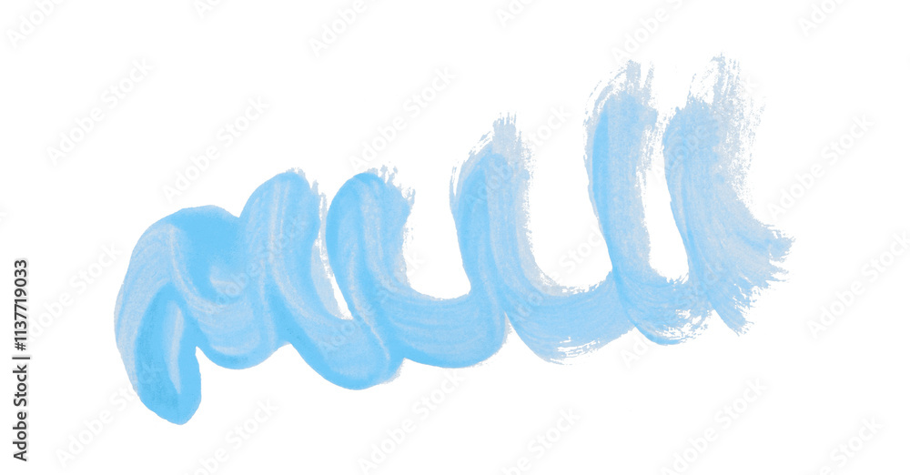 Light blue brush strokes Light blue brush strokes