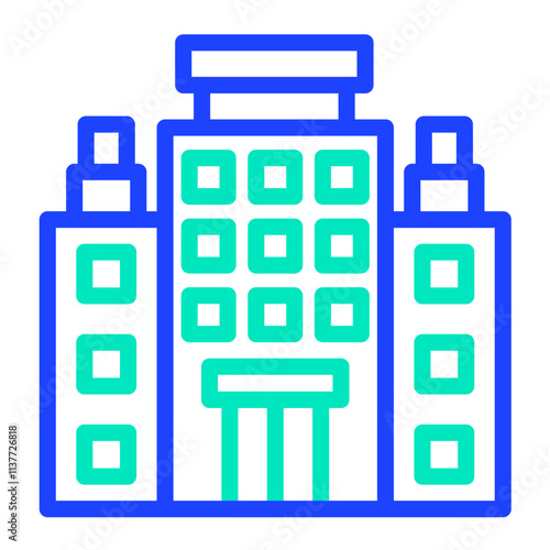 Hotel Vector Icon Design Illustration