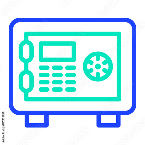 Safety box Vector Icon Design Illustration