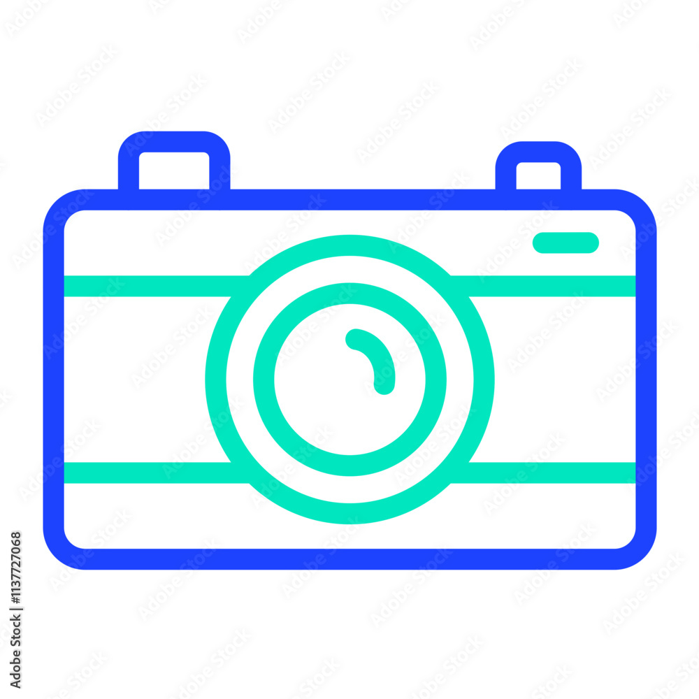 Camera Vector Icon Design Illustration