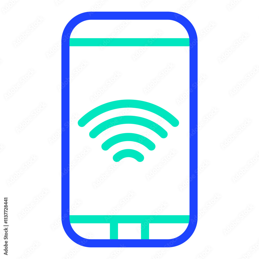 Wifi Vector Icon Design Illustration Wifi Vector Icon Design Illustration