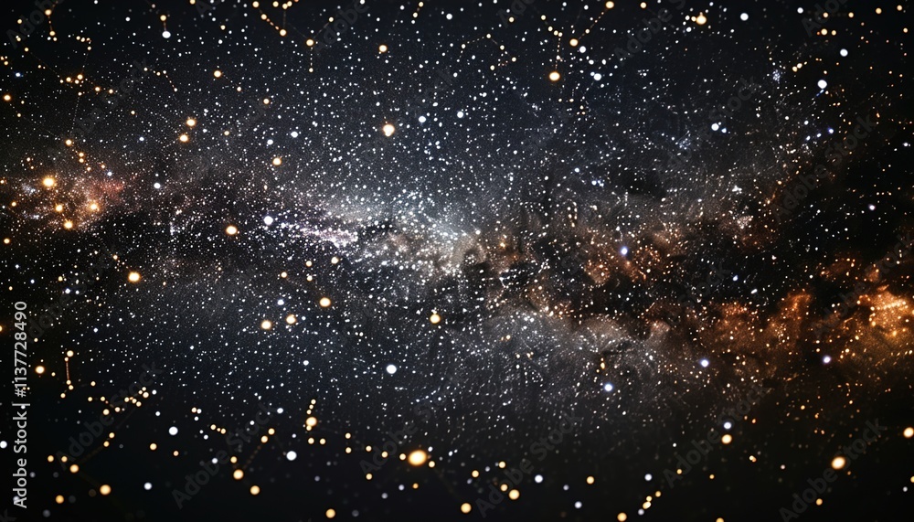 Obraz premium stars and particles