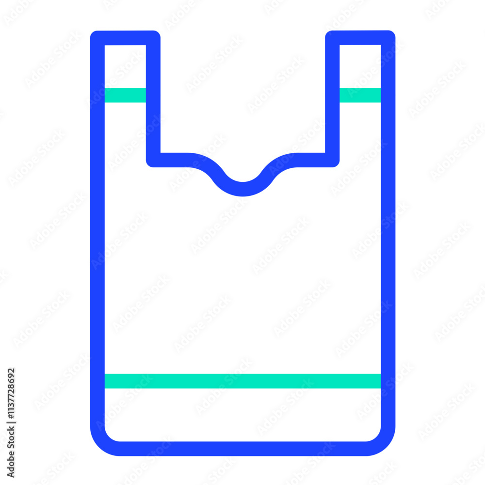 Plastic bag Vector Icon Design Illustration Plastic bag Vector Icon Design Illustration
