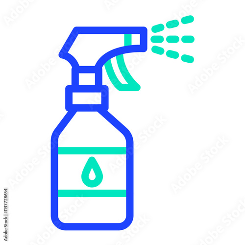 Spray bottle Vector Icon Design Illustration