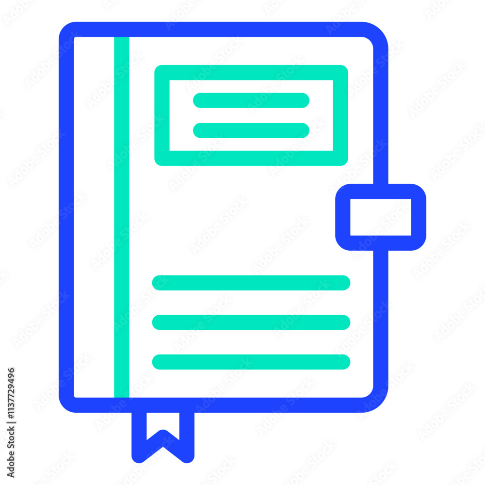 Journal Vector Icon Design Illustration Journal Vector Icon Design Illustration
