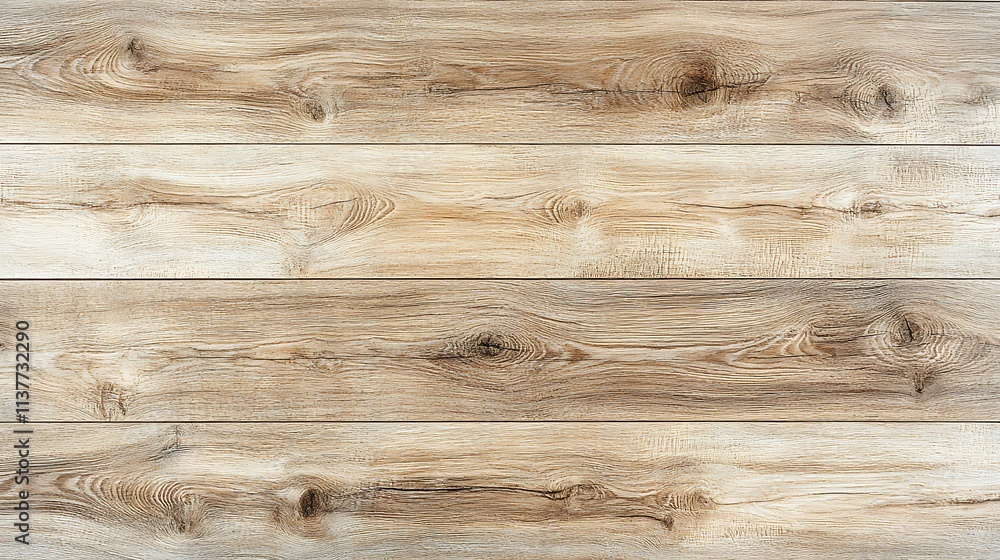 Naklejka premium Light wooden background close up texture of light