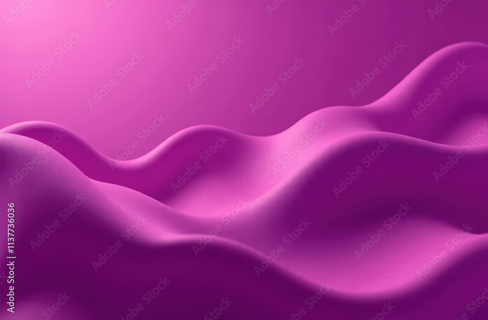 Fototapeta premium Abstract wavy purple background.