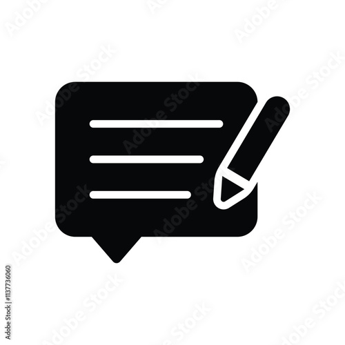 Feedback icon stock illustration