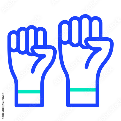 Protest Vector Icon Design Illustration