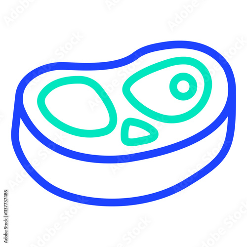 Meat Vector Icon Design Illustration