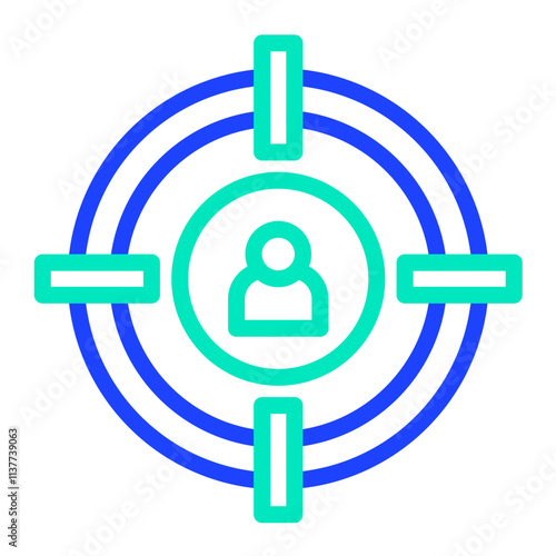 Head hunting Vector Icon Design Illustration