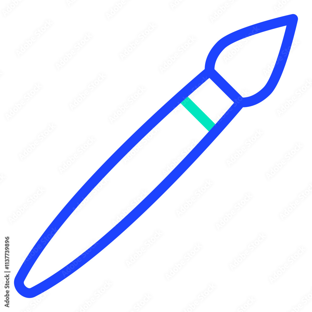 Brush Vector Icon Design Illustration Brush Vector Icon Design Illustration