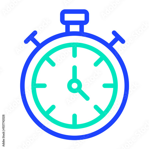 Stop watch Vector Icon Design Illustration