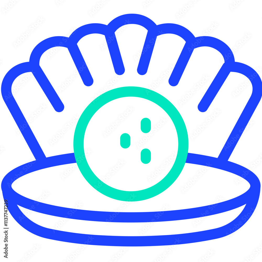 Pearl Vector Icon Design Illustration Pearl Vector Icon Design Illustration