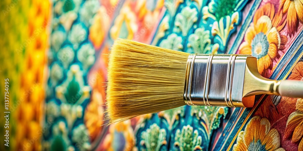 Wallpaper Brush, Wall Covering Brush, Paint Roller, Decorating Tool, Interior Design, Home Improvement, DIY, Texture, Brushstrokes, Wall Painting, Home Decor, Room Makeover Wallpaper Brush, Wall Covering Brush, Paint Roller, Decorating Tool, Interior Design, Home Improvement, DIY, Texture, Brushstrokes, Wall Painting, Home Decor, Room Makeover