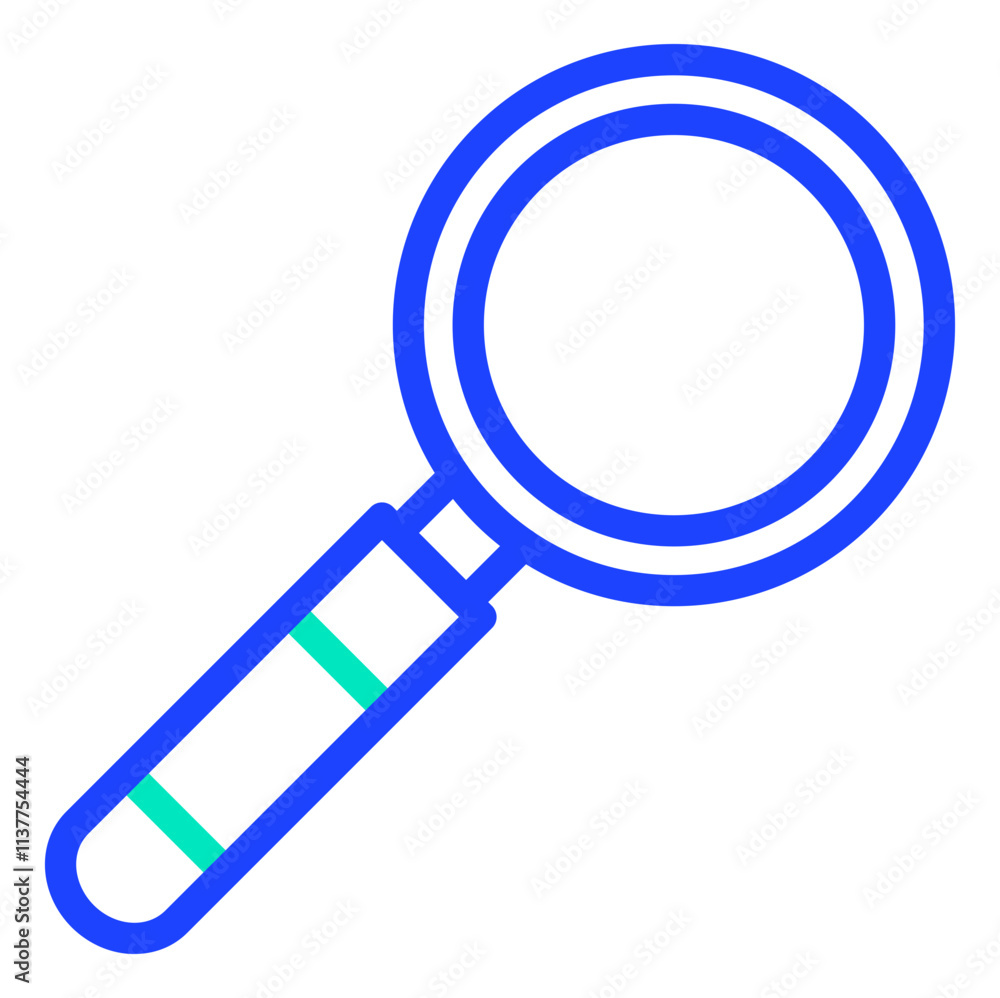 Magnifying Glass Vector Icon Design Illustration Magnifying Glass Vector Icon Design Illustration