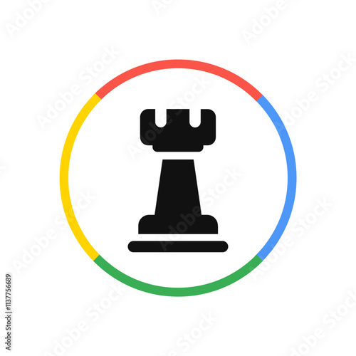 Chess Rook Icon  
