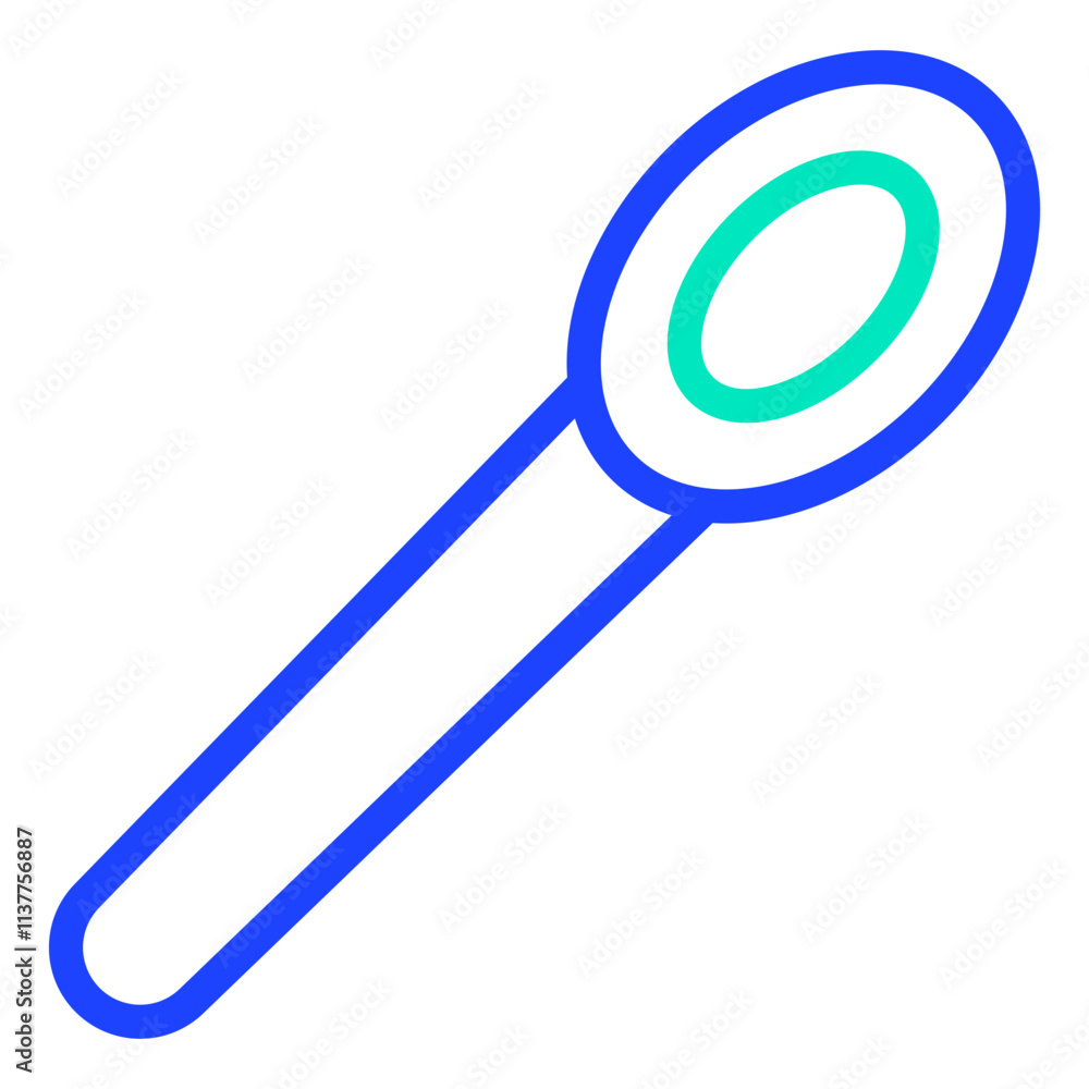Spoon Vector Icon Design Illustration Spoon Vector Icon Design Illustration