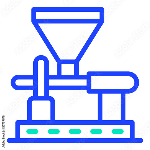 Coffee Mill Vector Icon Design Illustration