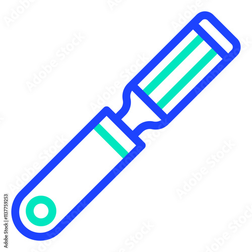 Chisel Vector Icon Design Illustration