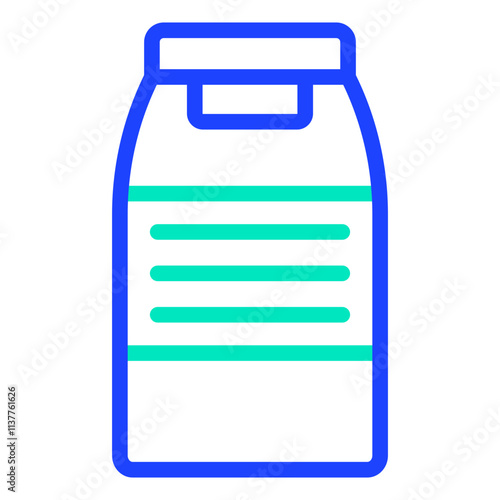 Milk Vector Icon Design Illustration