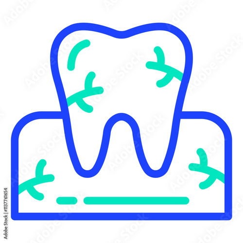 Toothache Vector Icon Design Illustration