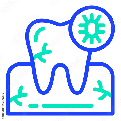 Infection Vector Icon Design Illustration