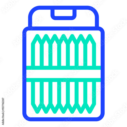 Toothpick Vector Icon Design Illustration