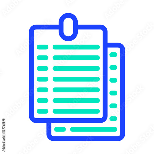 Notes Vector Icon Design Illustration