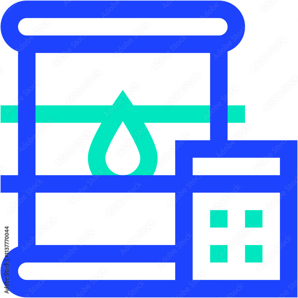 Fuel Calculation Vector Icon Design Illustration Fuel Calculation Vector Icon Design Illustration