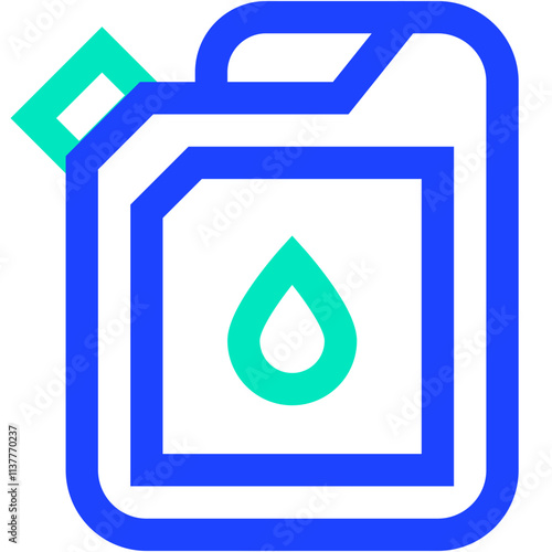 Car Oil Vector Icon Design Illustration