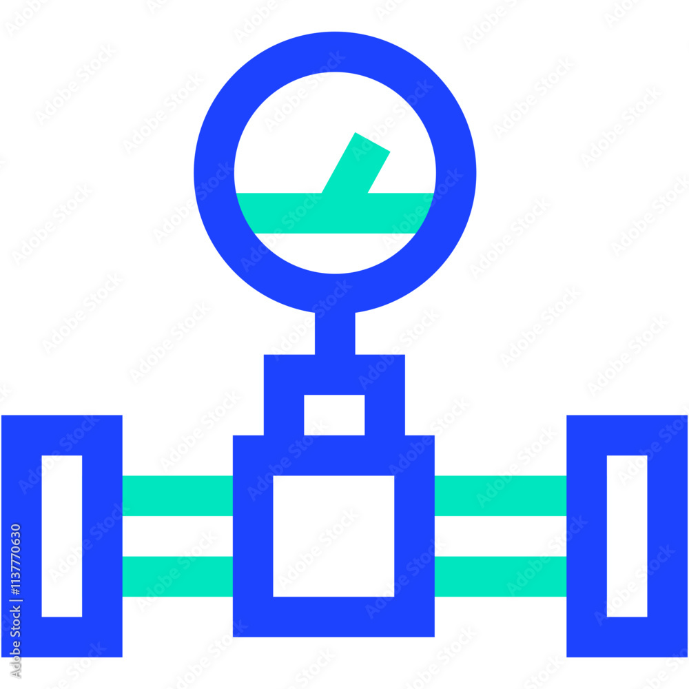 Oil Pipeline Vector Icon Design Illustration Oil Pipeline Vector Icon Design Illustration