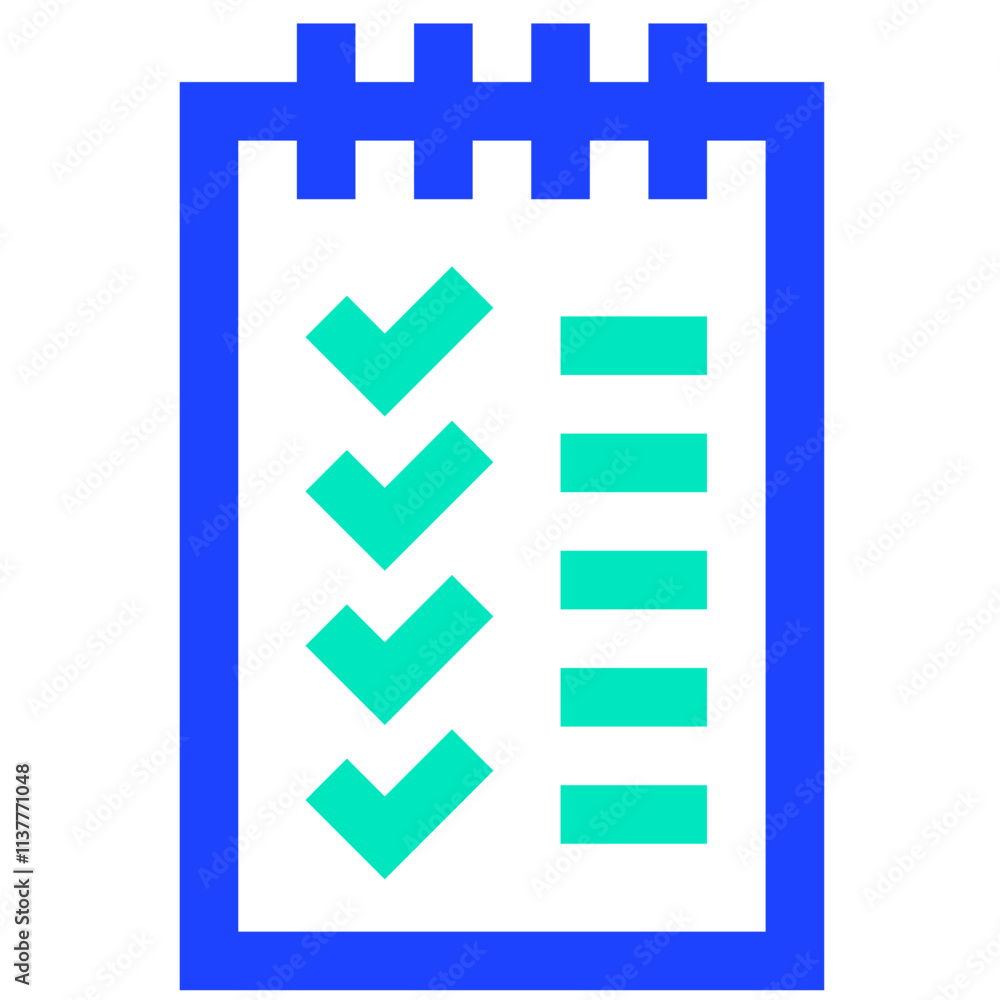 Todo List Vector Icon Design Illustration Todo List Vector Icon Design Illustration
